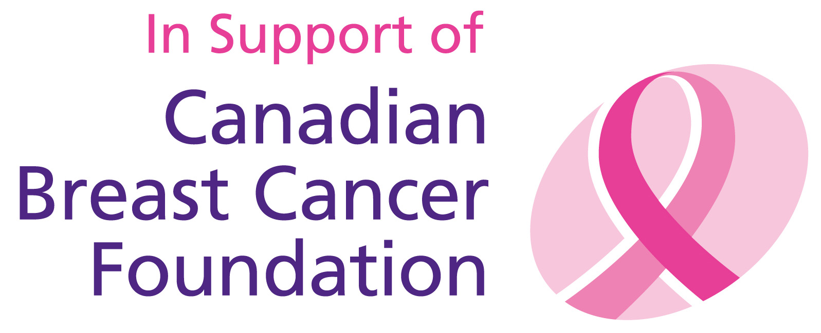 Canadian Breast Cancer Foundation Support logo